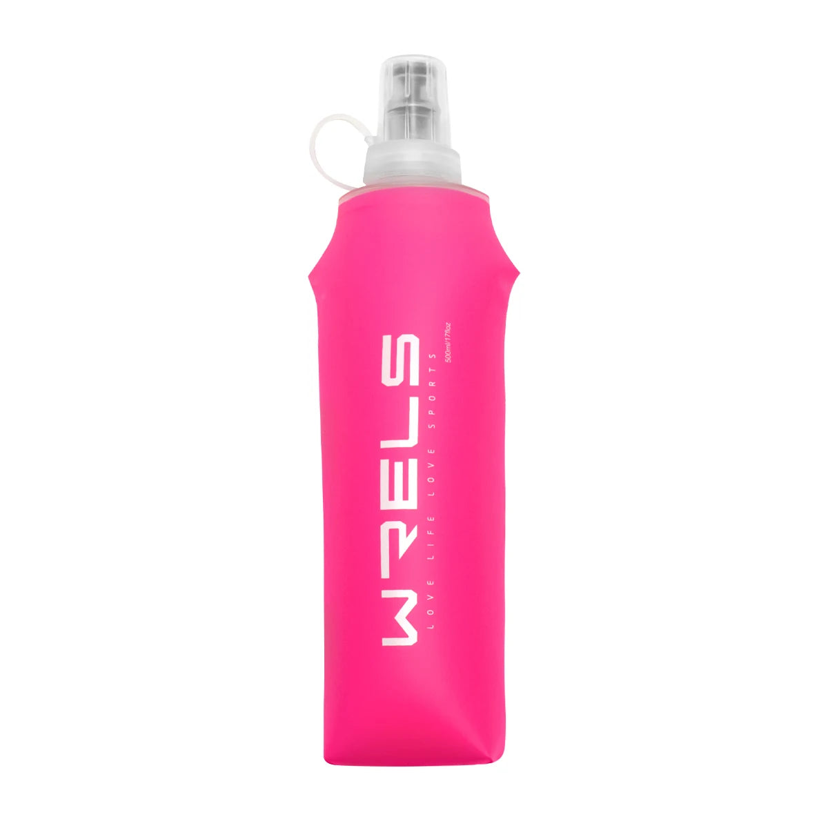 WRELS Soft Folding Water Bottle – BPA-Free Hydration Flask for Outdoor Sports